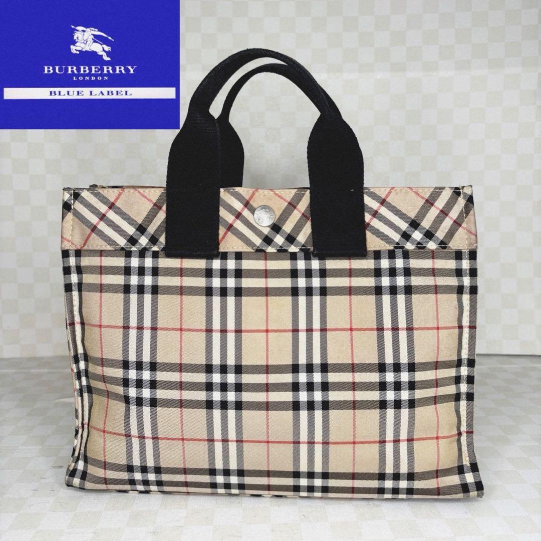 極美品　Burberryブルーレーベル　ハンドバッグ　M05