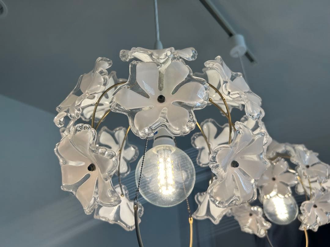 キシマ 花 モチーフ ペンダントライト