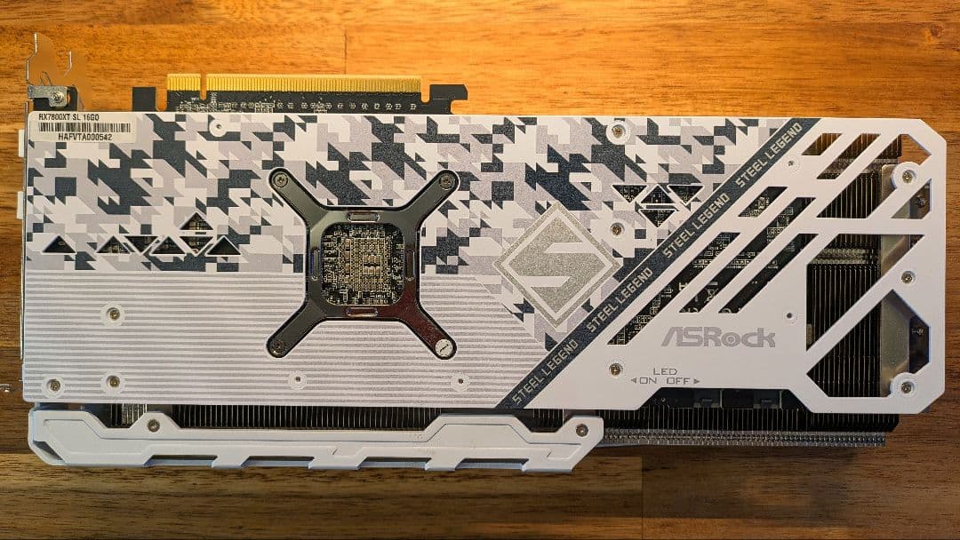 グラフィックボード・グラボ・ビデオカード ASRock Radeon RX7800XT Steel Legend