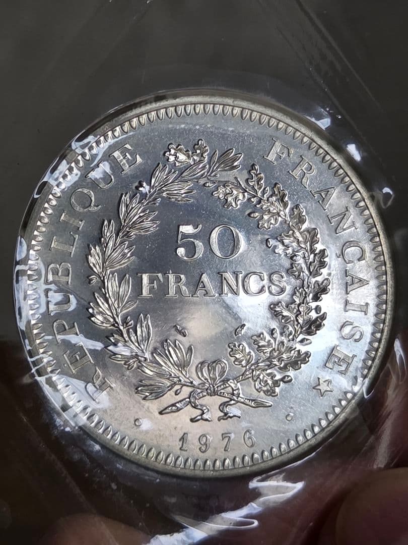 (プルーフライク)　フランス　モネ·ド·パリ　FDC セット　1976