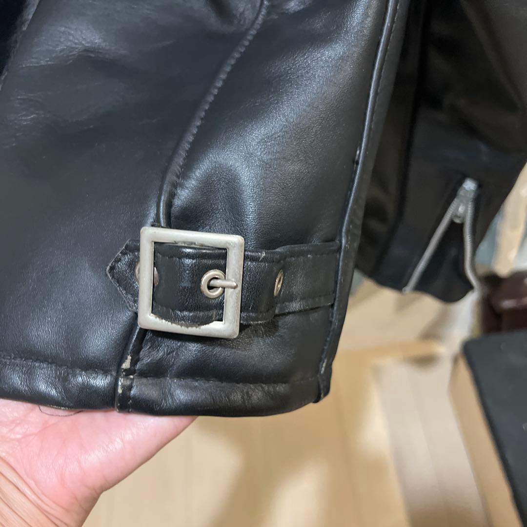 いいさん Schott シングルライダース