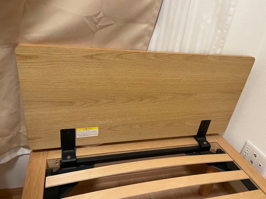 無印良品 シングルベッドフレーム オーク突板