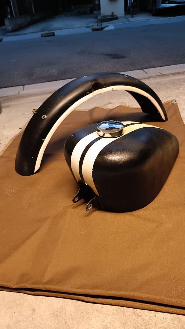 スポーツスタータンク リアフェンダーセット　ハーレー　チョッパー