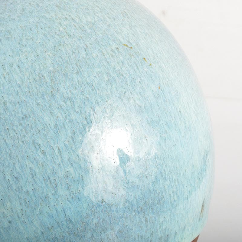 京焼　清水焼　八木一艸作　均窯　花壺　共箱　C　6283C