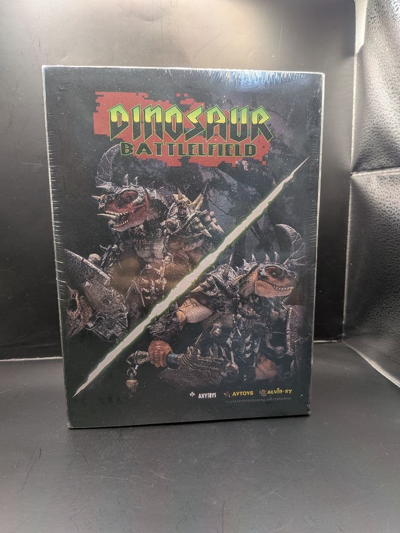 AXY TOYS ダイナソーバトルフィールド　橙色