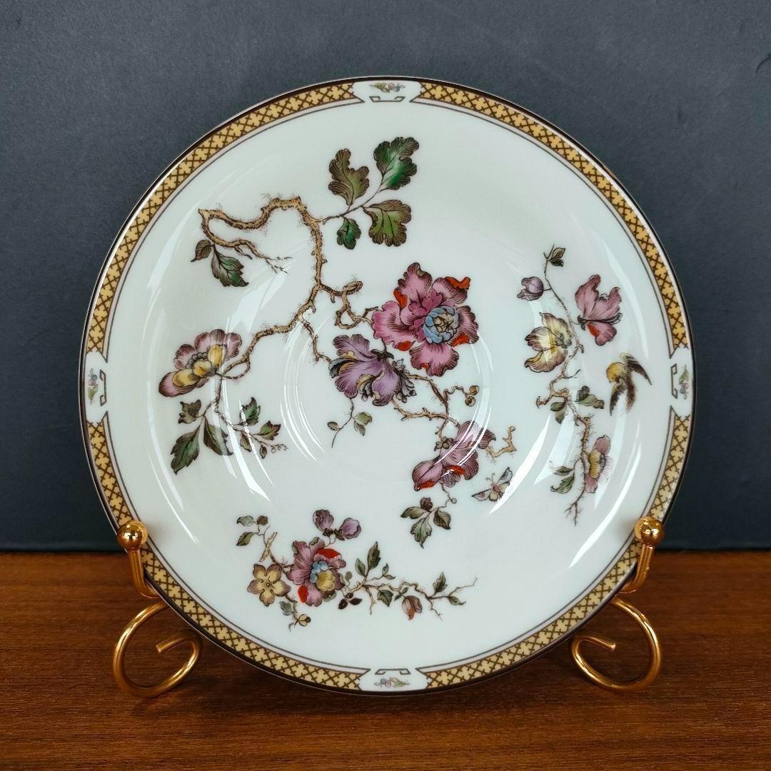 美品★ウェッジウッド 黒壺 カップ＆ソーサー スワロー シノズワリ