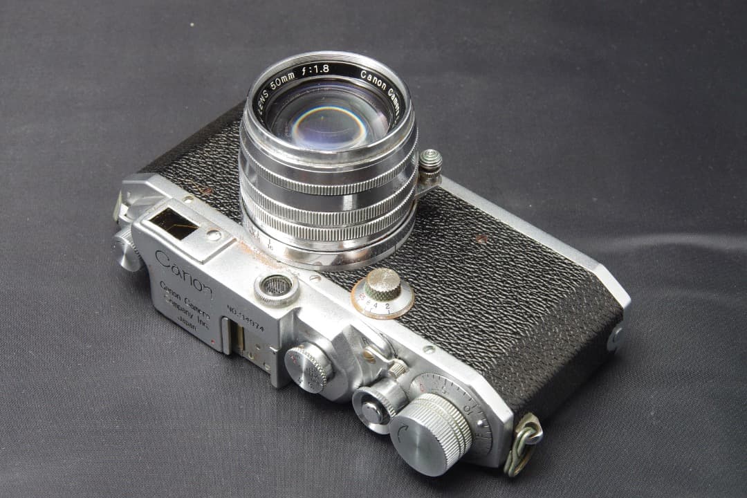 送料無料 限定１ canon IID 50mm F1.8 L39 キヤノン