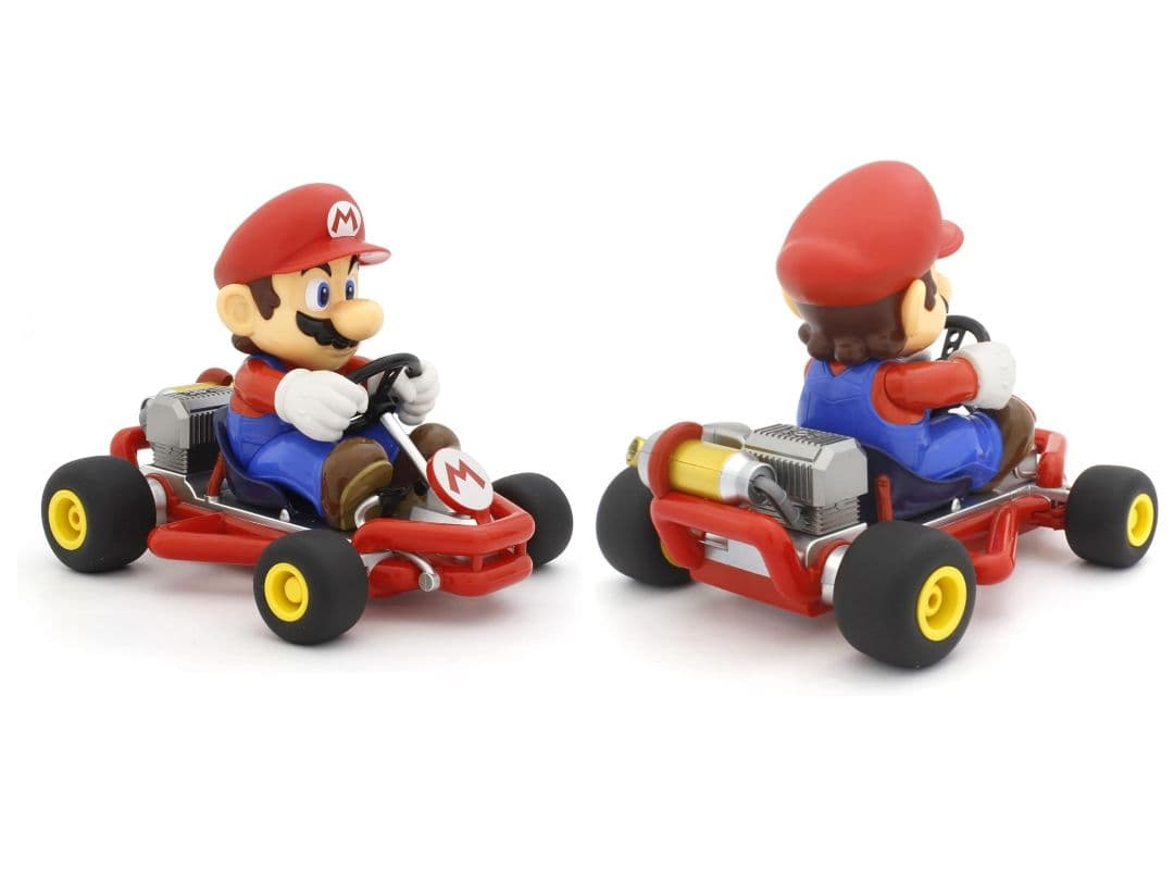新品ラジコン マリオカート レーシングカート R/C マリオ & ピーチ姫 ２台