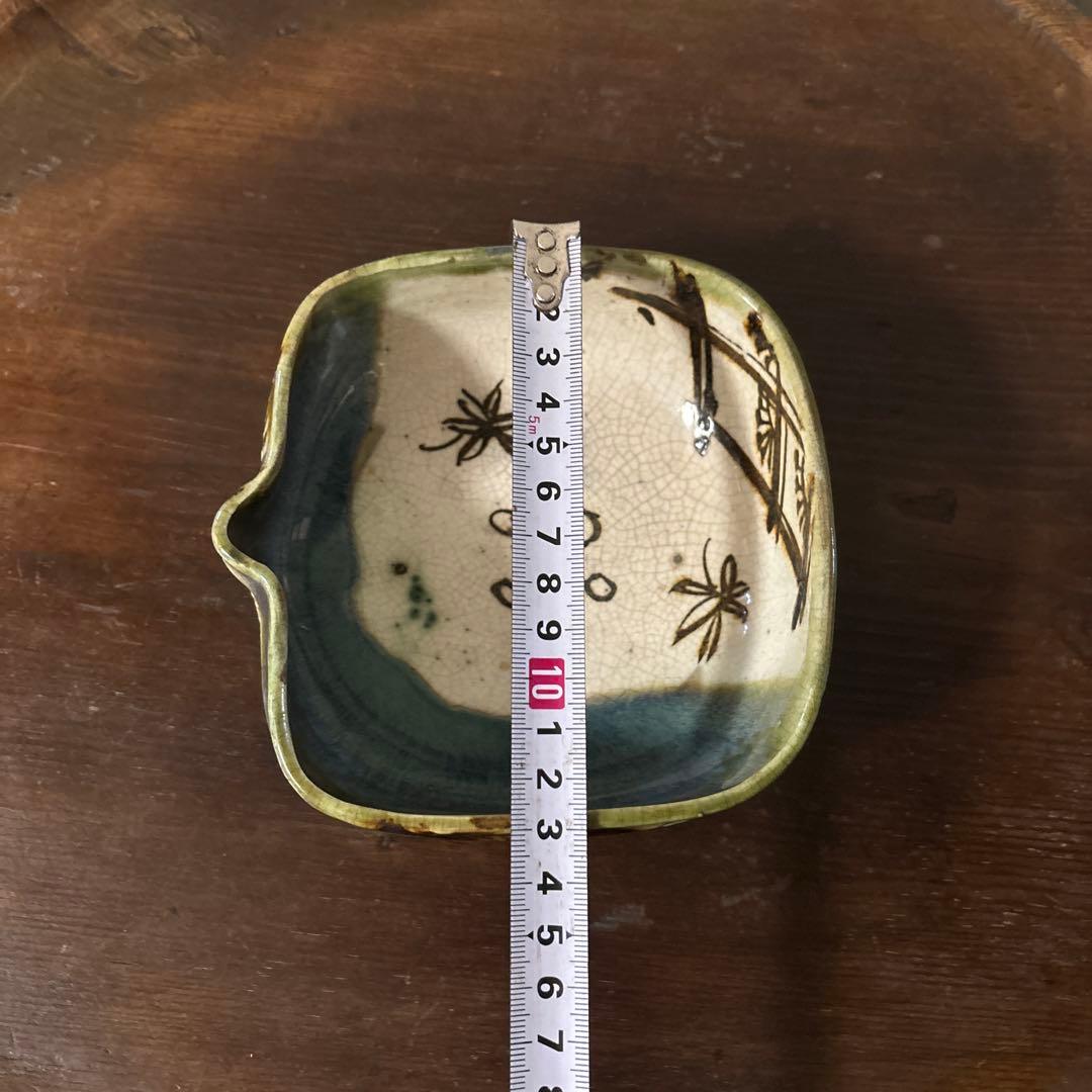 時代織部　向付け　美濃　瀬戸　古美術　茶道具　懐石　酒器　志野　唐津　備前　李朝