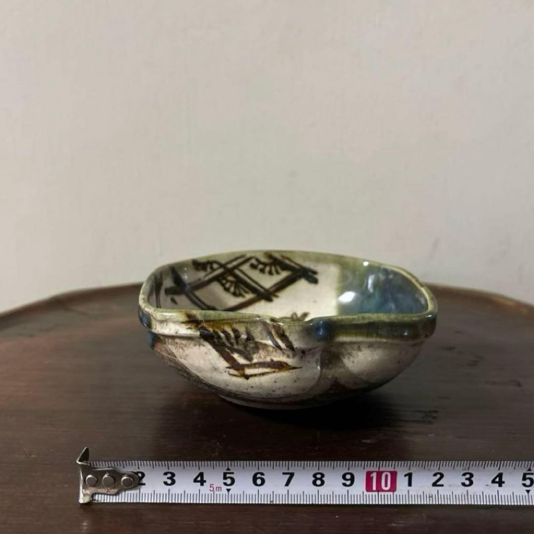 時代織部　向付け　美濃　瀬戸　古美術　茶道具　懐石　酒器　志野　唐津　備前　李朝