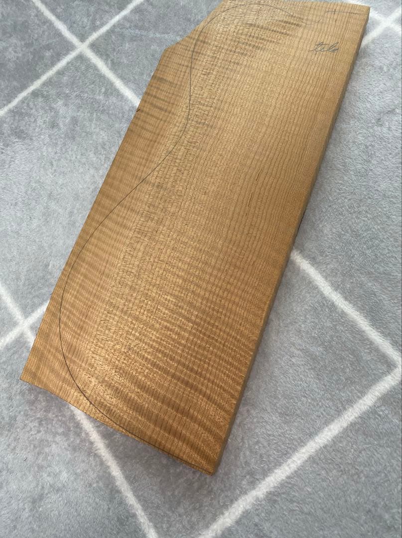 エレキギター用 ボディトップ材 マスターグレード フレイムメイプル