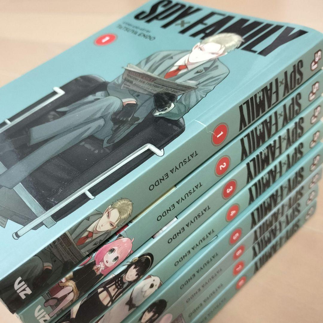 英語版　SPY×FAMILY　1-8　8冊セット