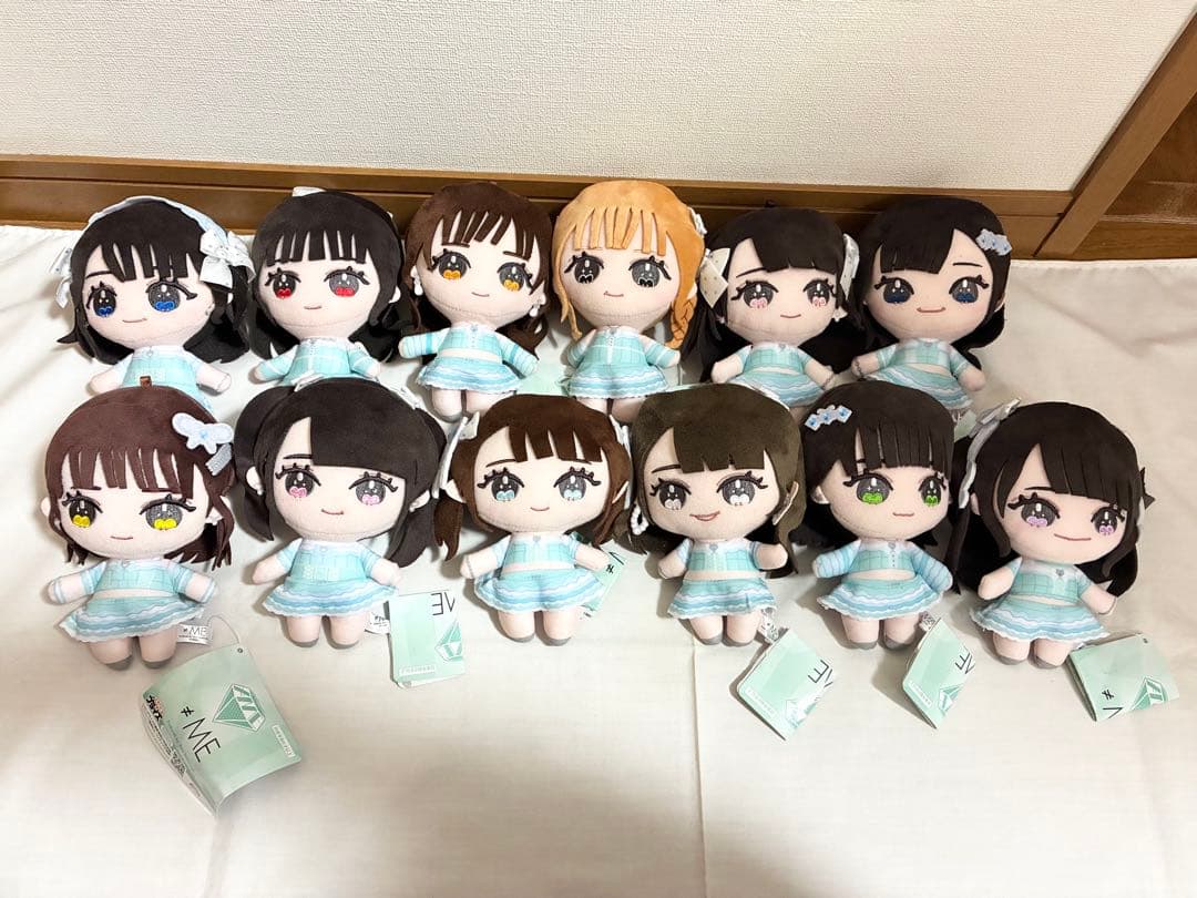 モーリー限定　ノイミー　ぬいぐるみ　エメグリ衣装12点　コンプセット　≠ME