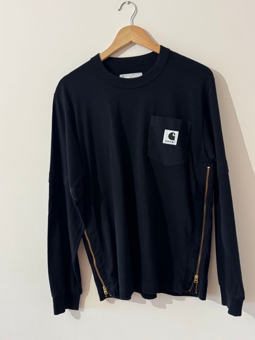 Sacai x Carhartt WIP L/S T-Shirt 長袖　サイズ3