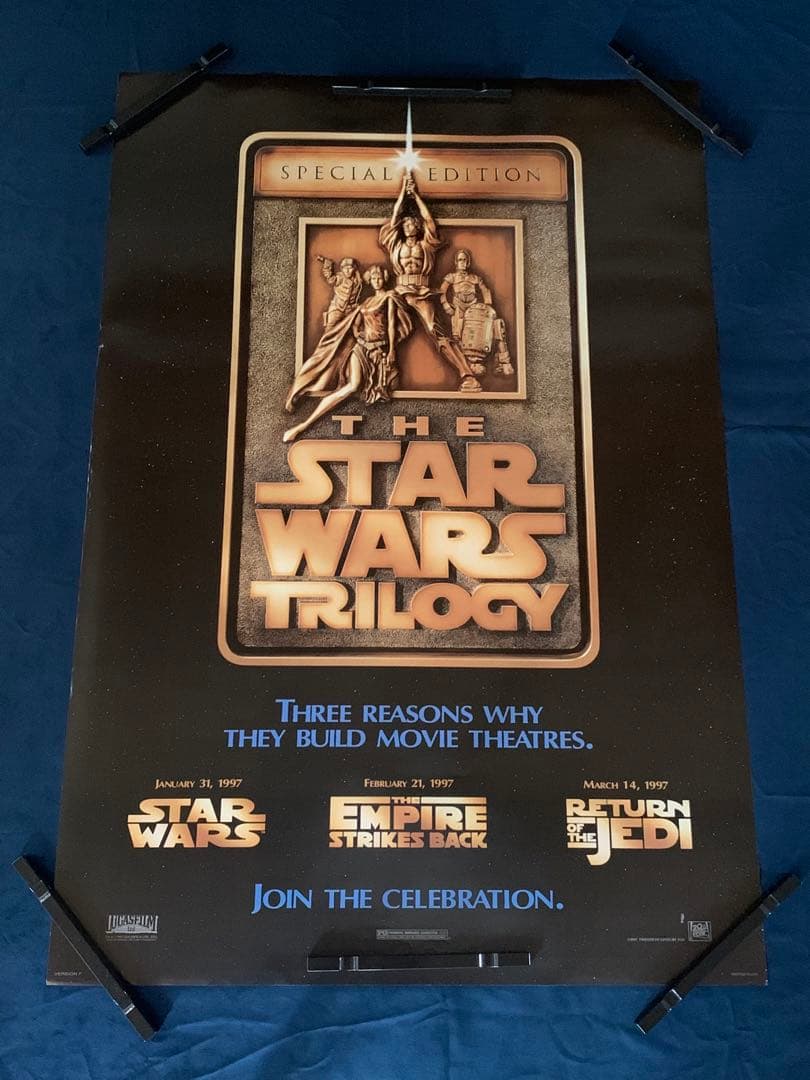 スター・ウォーズ　トリロジー　USオリジナル映画ポスター