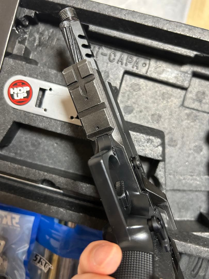 真っ黒5万カスタム品　Hi-CAPA 5.1 ガスガン セット