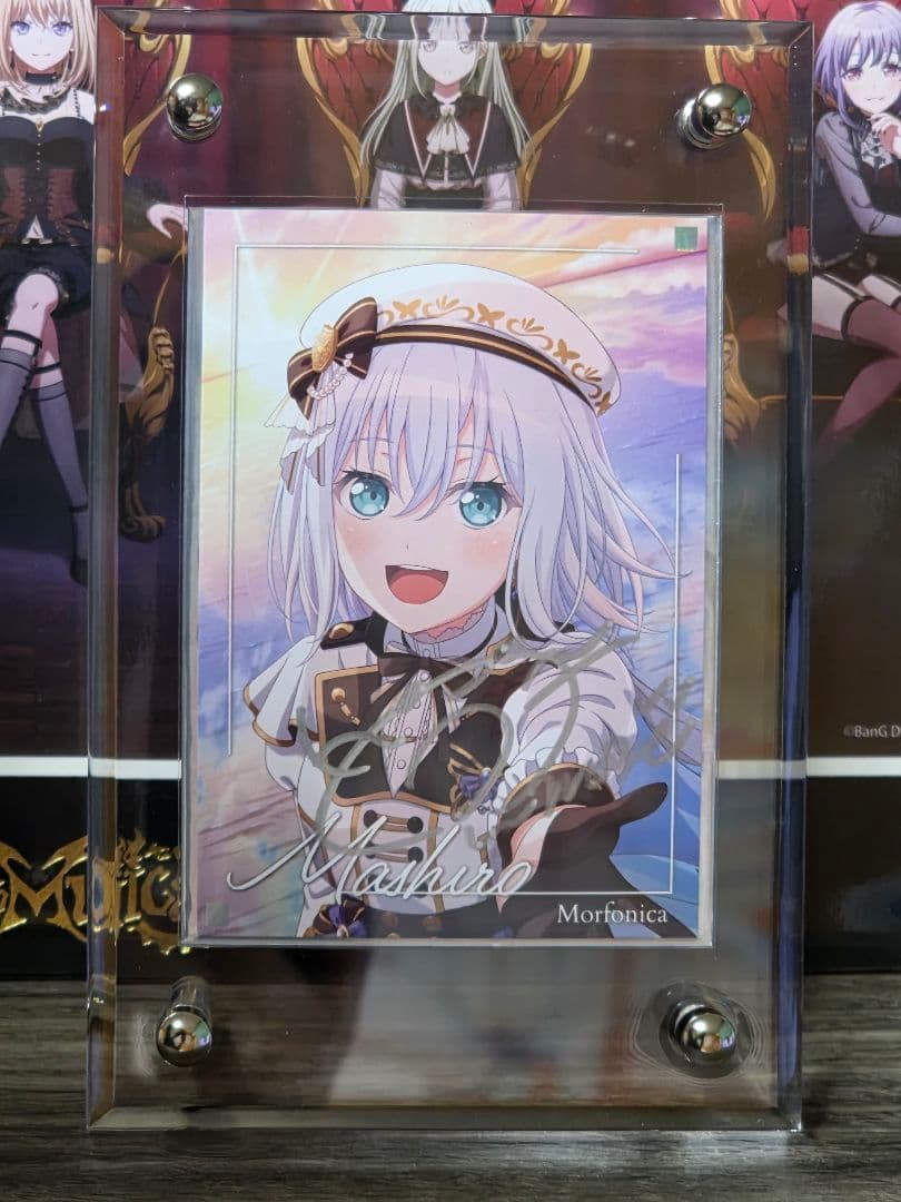 倉田ましろ　直筆サイン入りキャラクターカード