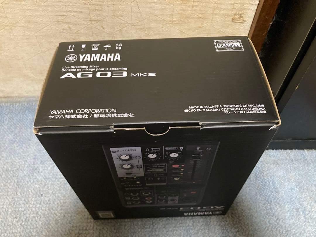 YAMAHA AG03 MK2 ミキサー