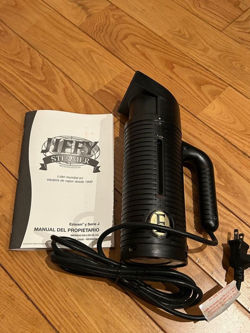 【現状品】Jiffy Steamer ESTEAM ジフィー ハンドスチーマー