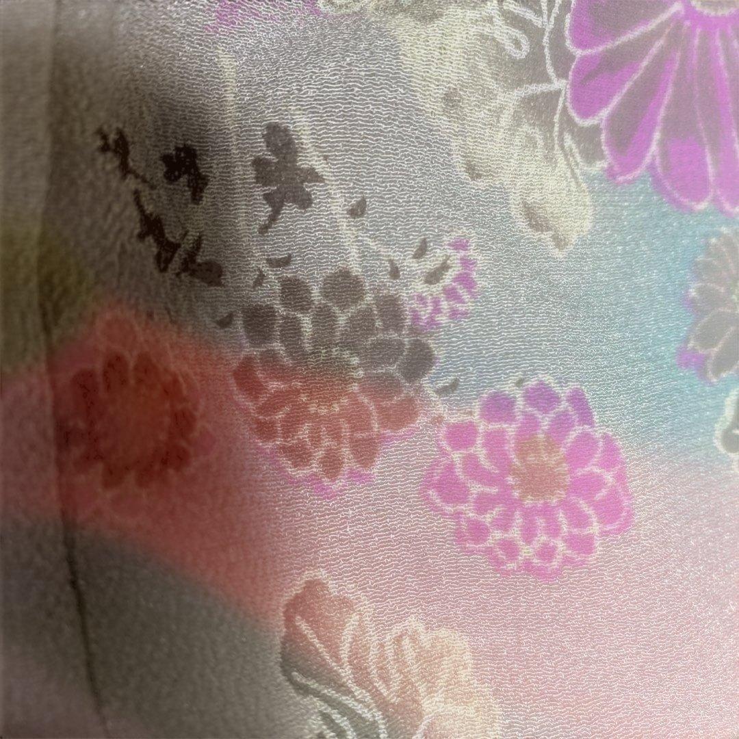 市松人形用着物　江戸縮緬　12号　４３ｃｍ位　帯セット　肌着　筥迫