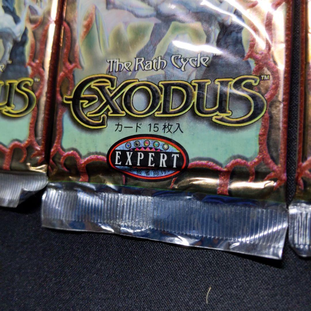 ●【パック難あり】エクソダス　ブースター　日本語10パックセット　（未開封新品）