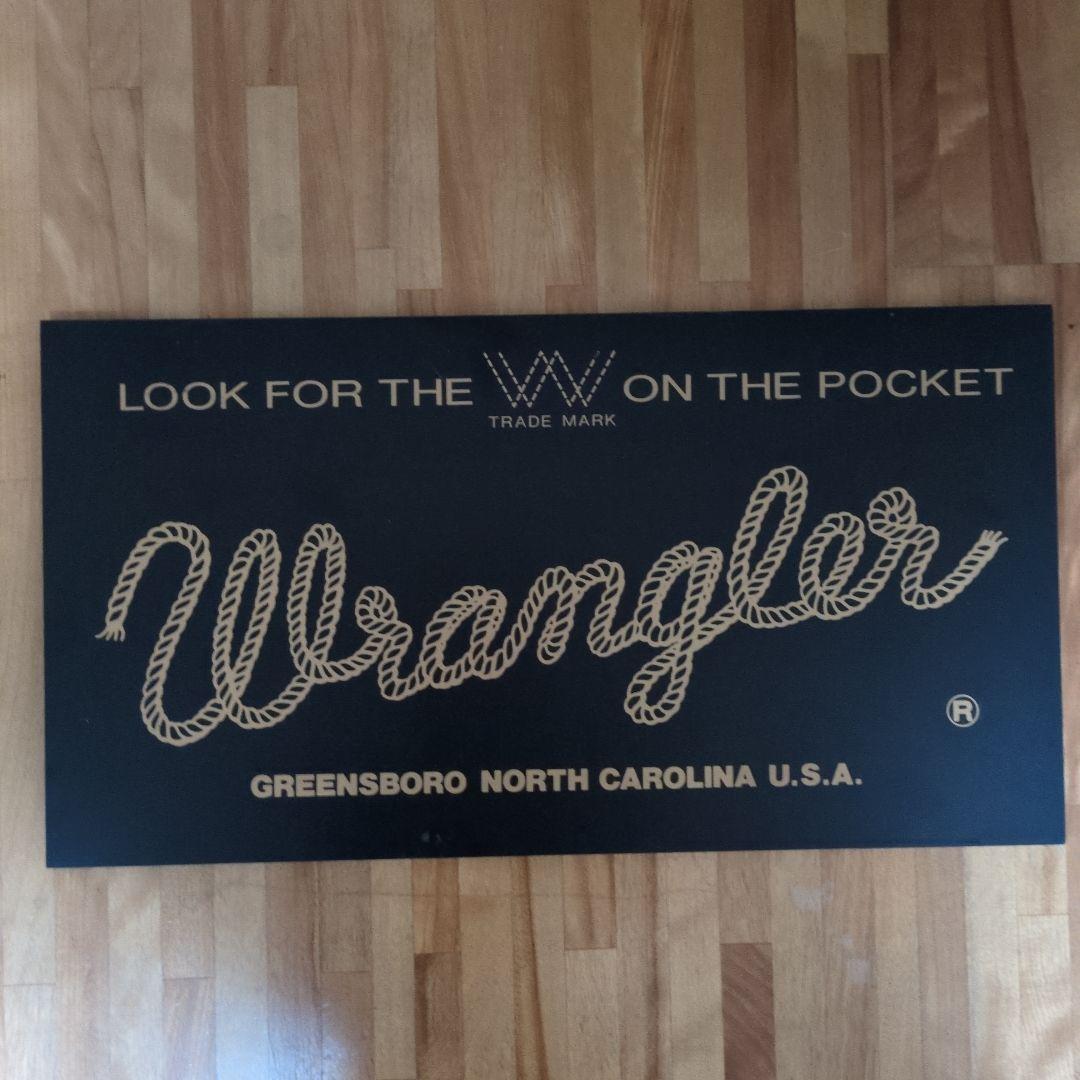 希少 レア 非売品 Wrangler 看板 ディスプレイ