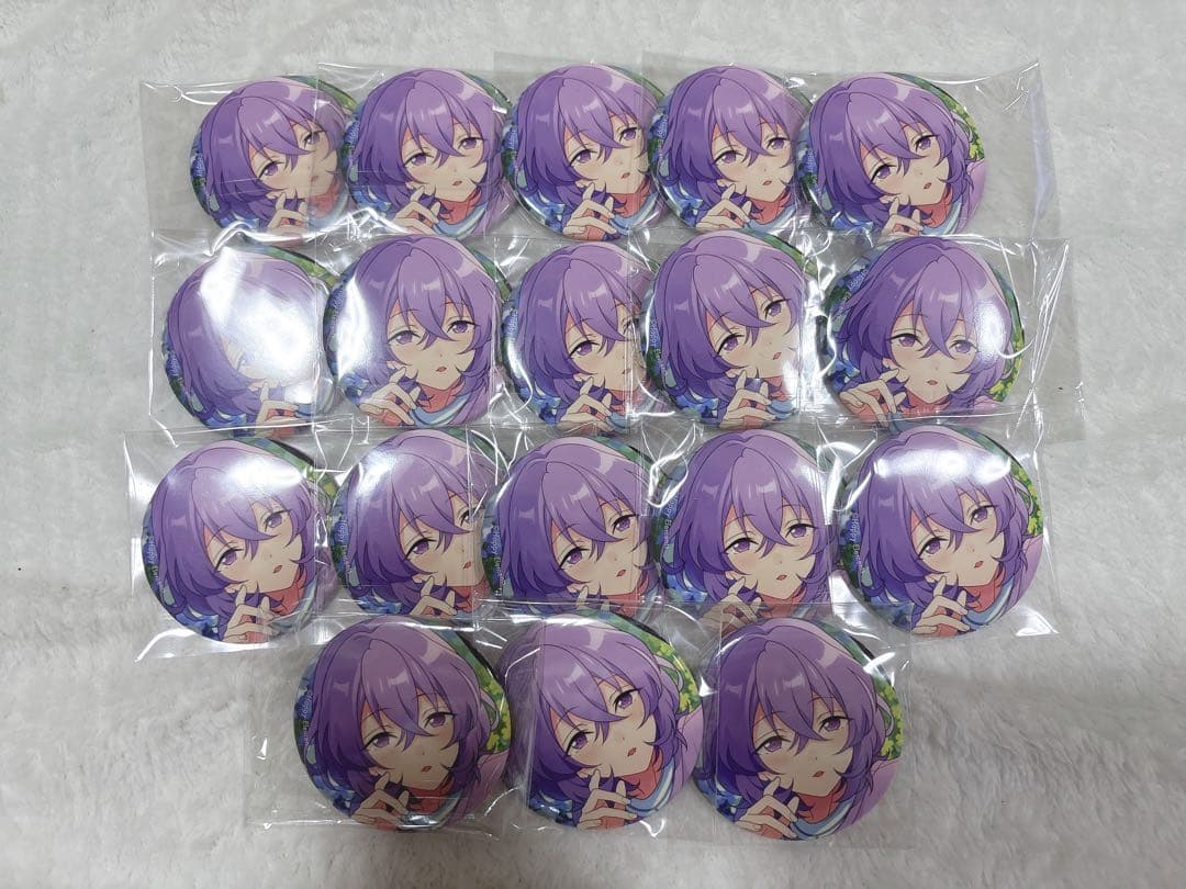 あんスタ ユメ 冬芽 缶バッジ