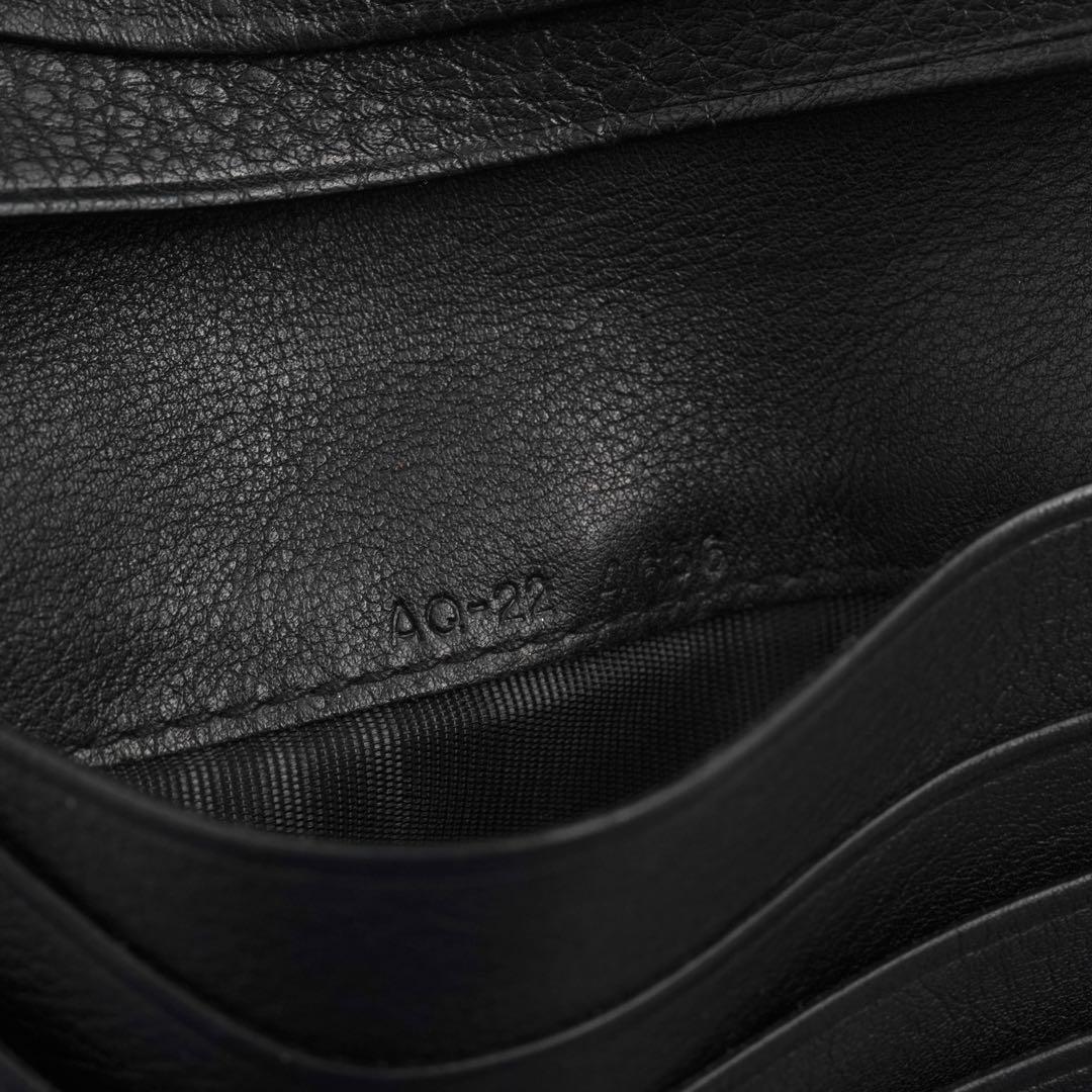 ✨極上美品・箱付き✨　サルヴァトーレフェラガモ　ミニ財布　ガンチーニ　レザー　黒