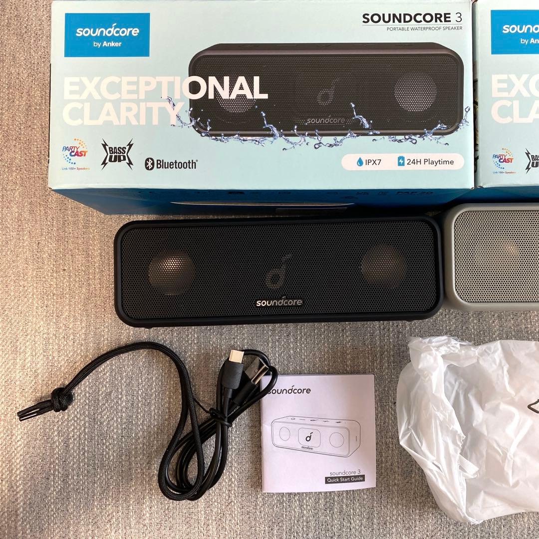 Anker Soundcore 3 スピーカー　2個セット　Bluetooth