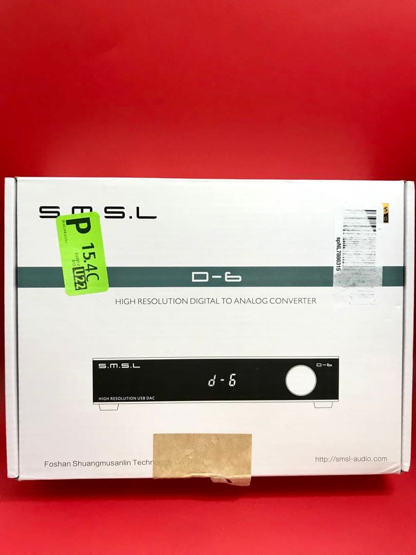 【開封済み・未使用】S.M.S.L　D-6　DAC　オーディオ　コンバーター