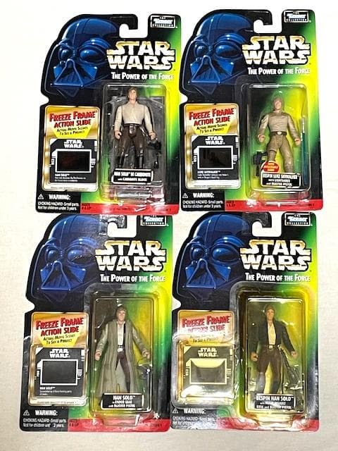 ☆新品 ビンテージ スターウォーズPOTF US版FF16種17体