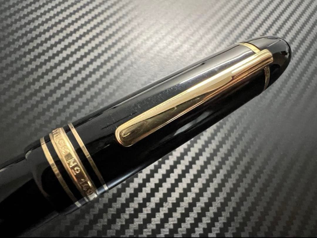 モンブラン 万年筆 極美品 149 14C 中白 F