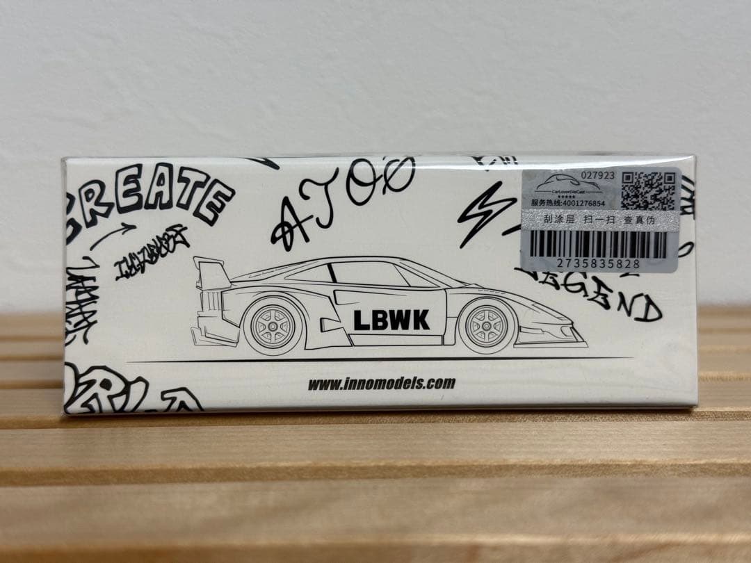 ミニカー INNO64 1/64 LBWK F40 TOKYO AUTOSALON2023