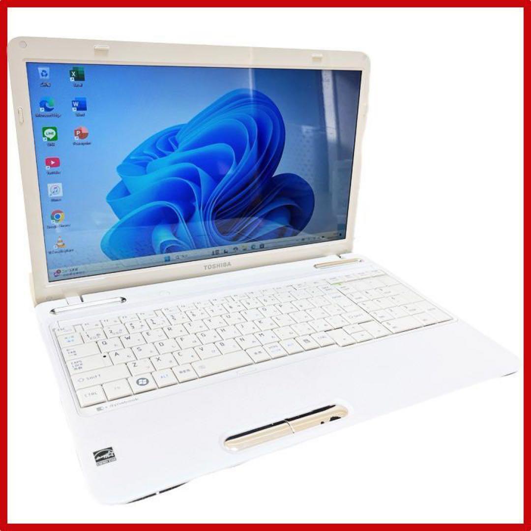 【HDD1TB】東芝 ノートパソコン Win11 Corei7 WiFi対応