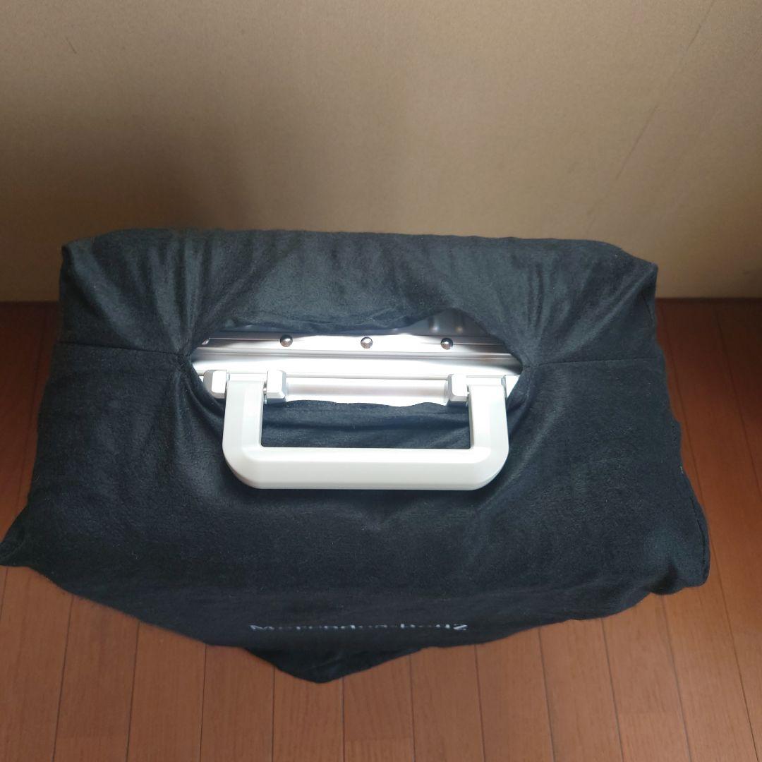 【新品未使用】メルセデスベンツ アルミスーツケース キャリーケース 32L
