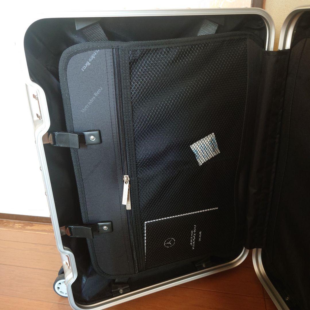 【新品未使用】メルセデスベンツ アルミスーツケース キャリーケース 32L