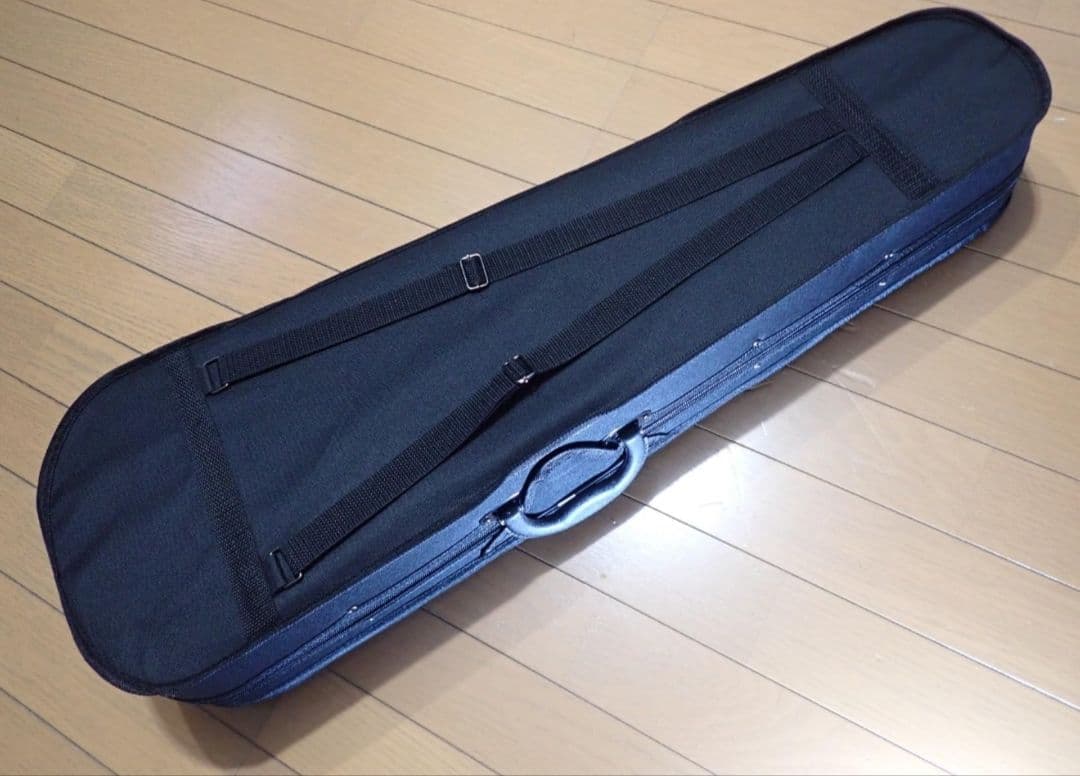 バイオリン, フルサイズ4/4 ソリッドウッド 初心者入門セット 肩当て⑥