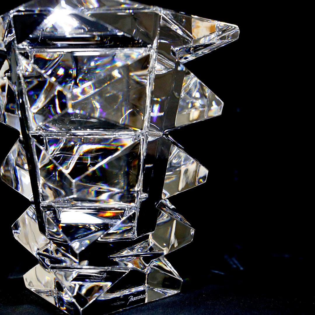 【極美品 送料込み】バカラ トテム クリスタル フラワーベース 花瓶