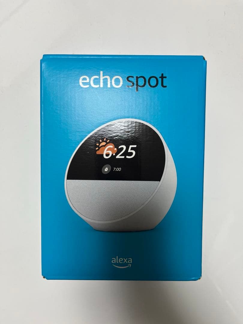 【新品未開封】Echo Spot（2024年発売）グレーシャーホワイト
