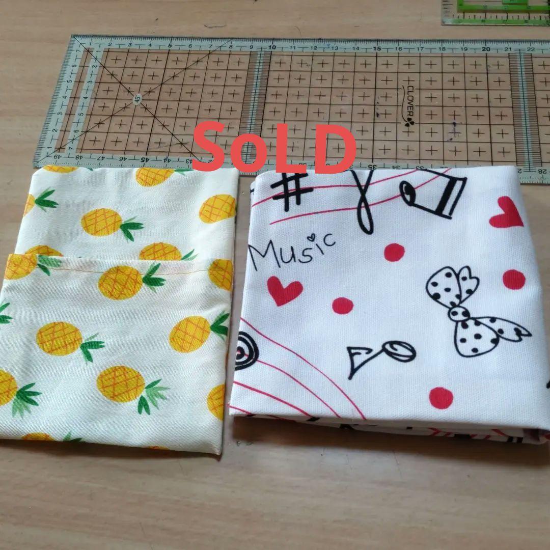 サニタリーポーチ2点セット（ポケットに入る大きさ）