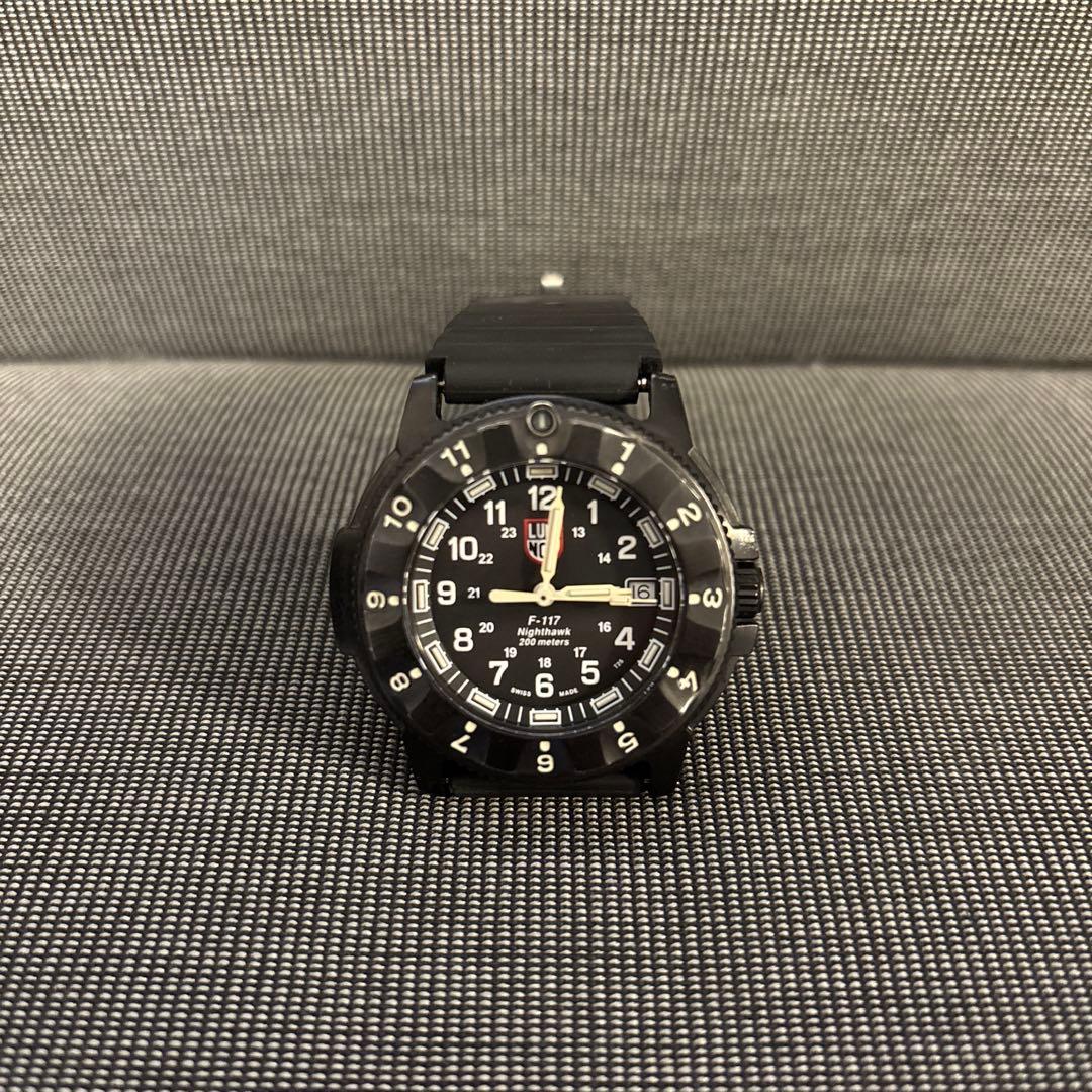 【美品】LUMINOX F-117 NIGHIHAWK ナイトホーク