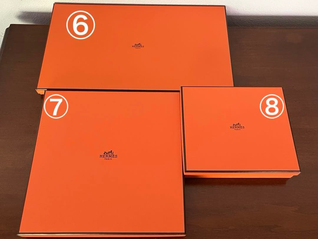 HERMES エルメス　空箱　大・中・小12点 / 紙袋　中5点小5点　計22点