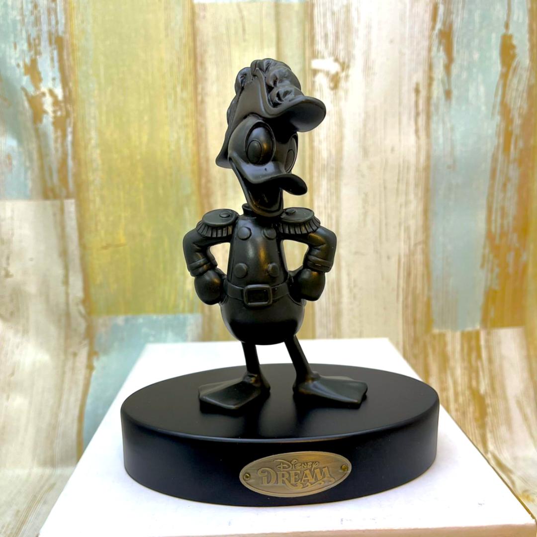 限定品★ドナルド ダック ドナルド提督 ドリーム号 ブロンズ像