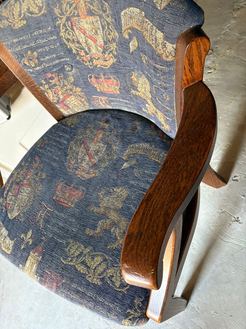 GY0114 三越家具　ブルージュ　木製椅子　チェア