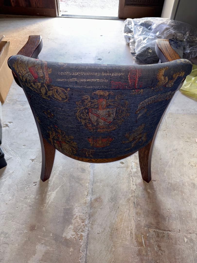 GY0114 三越家具　ブルージュ　木製椅子　チェア