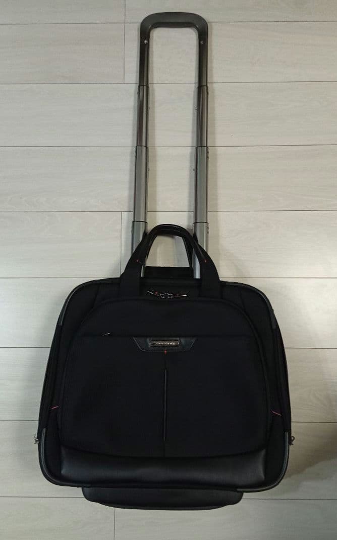 Samsonite プロデラックス ビジネスバッグ(ローリングトート) 2輪 黒