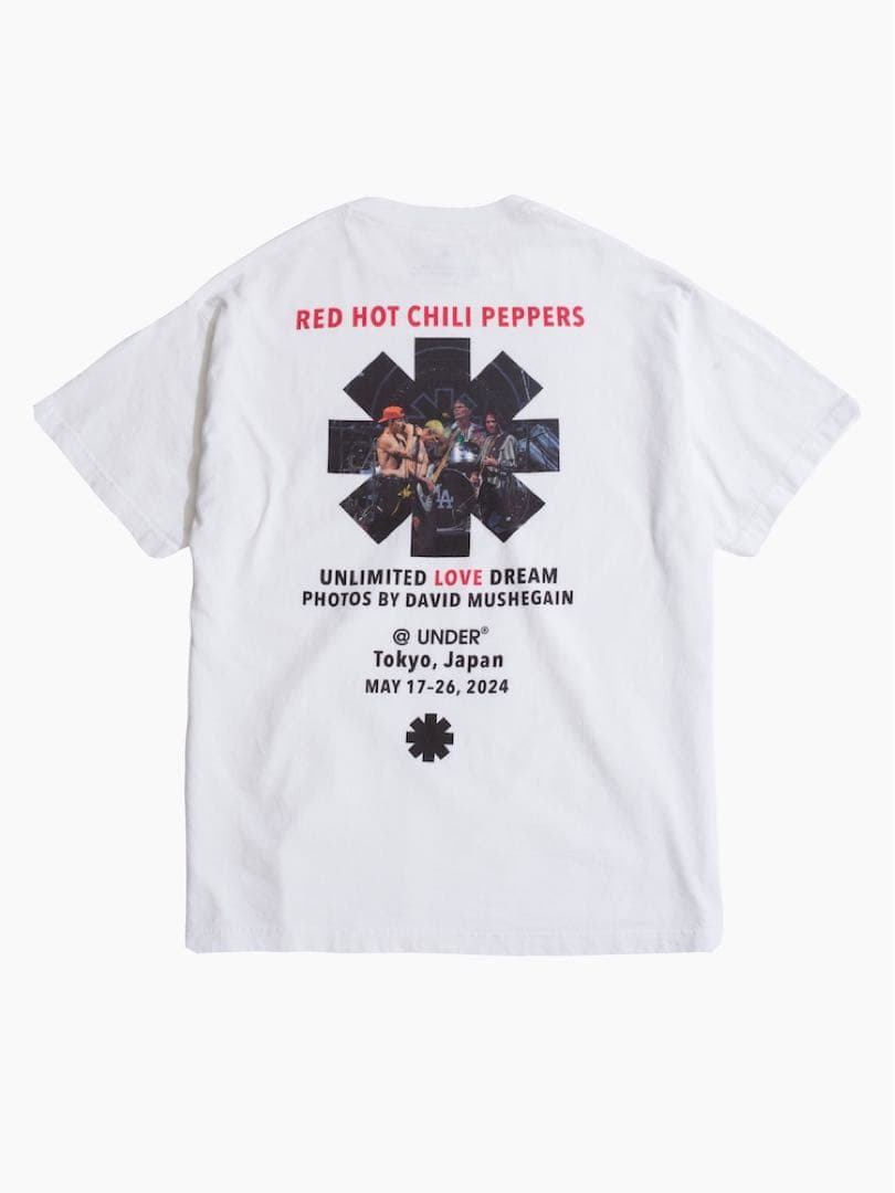 RED HOT CHILI PEPPERS Tシャツ UNDER Rロンハーマン