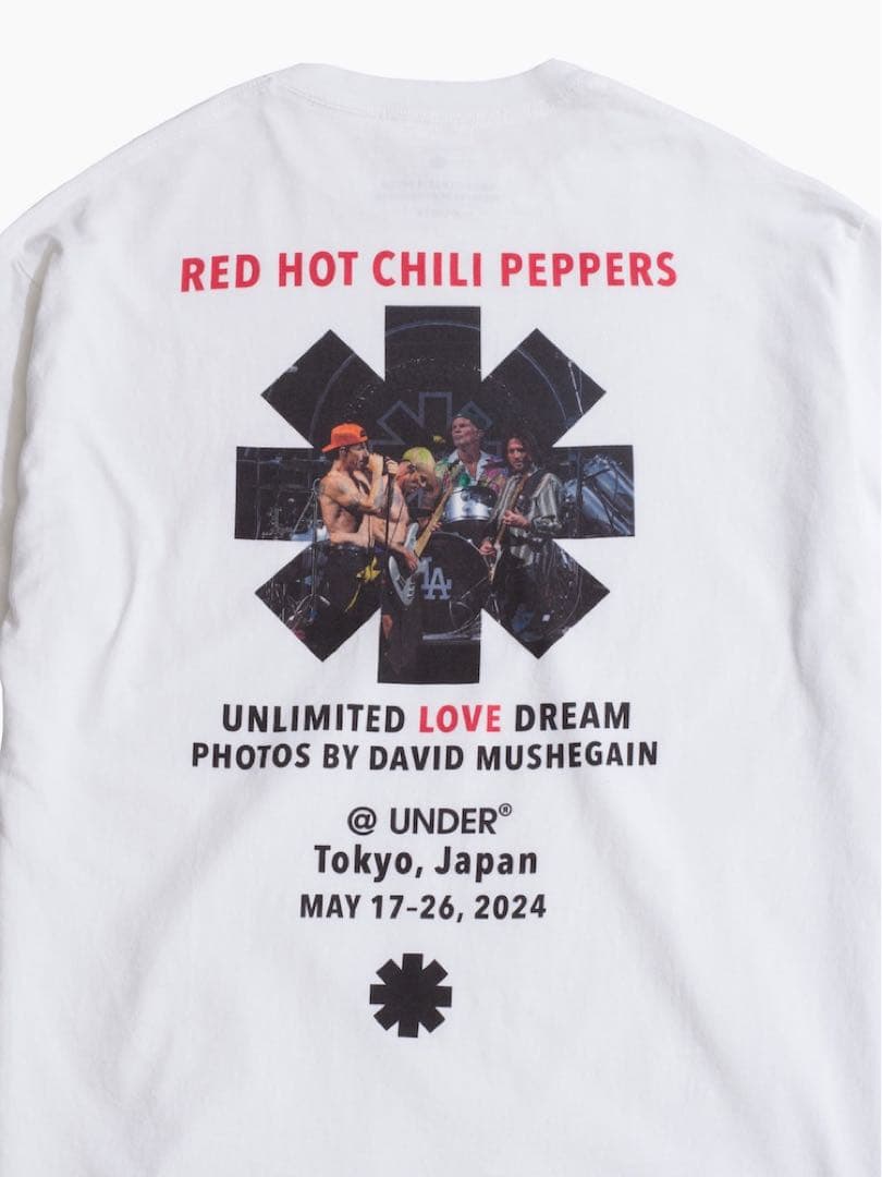 RED HOT CHILI PEPPERS Tシャツ UNDER Rロンハーマン
