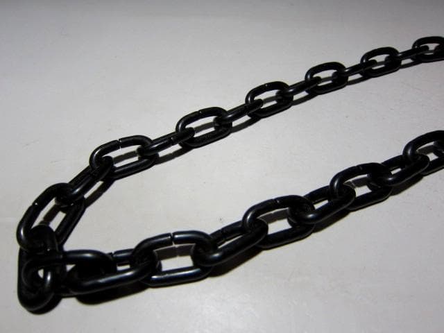 千家十職 御釜師 大西清右衛門 鉄釜鎖　　　　　　　　　　　　　m159