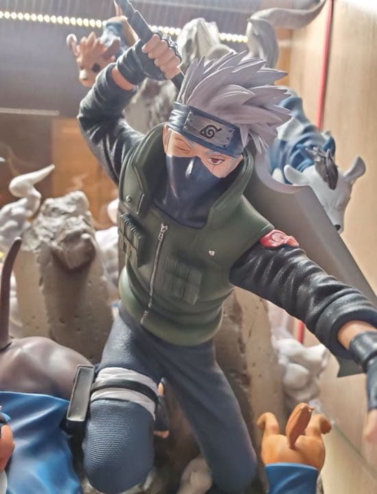 NARUTO ナルト はたけカカシ ガレージキット ガレキ スタチュー⑨